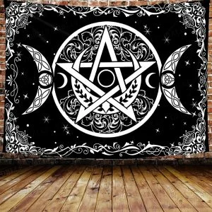 Pentagram Wall Tapestry
