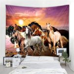 Horse Tapestry Wall Hanging
