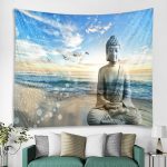 Zen Buddha Wall Tapestry