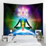 Chakra Meditation Tapestry Wall
