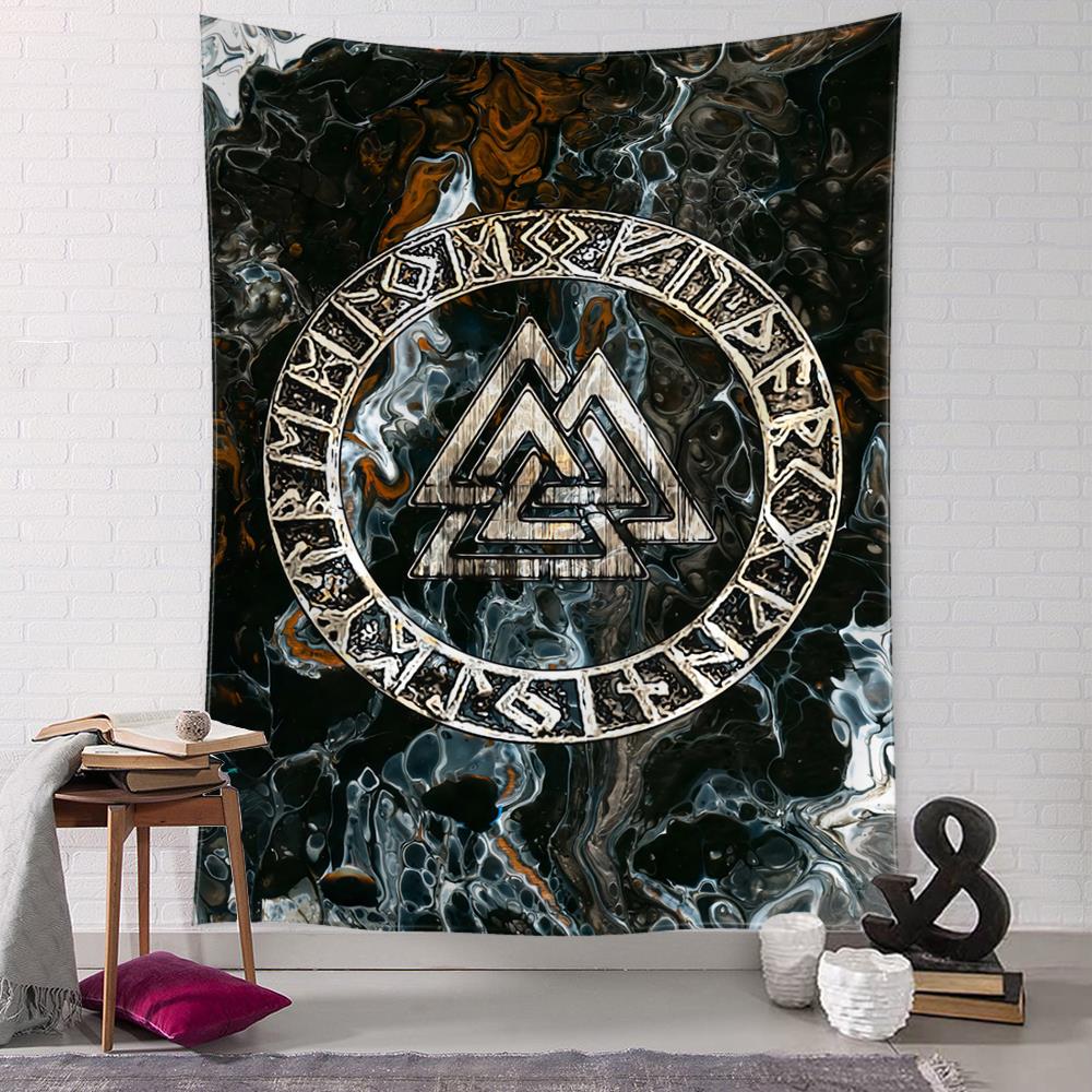 mainimage2decoration-maison-decoration-chambre-Gobelin-tenture-murale-Viking-r-tro-Raven-myst-rieux-style-Boho-Hippe Viking Wall Tapestry