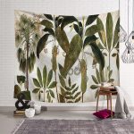 Wall Tapestry Plants