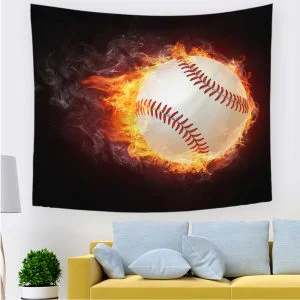 Baseball Wall Tapestry