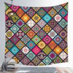 Ethnic Patchwork Wall Tapestry