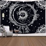 Moon Tapestry Wall Hanging