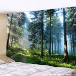 Large Wall Tapestry Forest