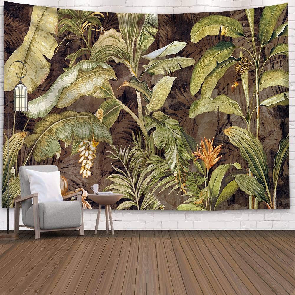 variantimage7Tapisserie-murale-suspendue-nordique-imprim-e-plantes-tropicales-d-coration-d-arri-re-plan Jungle Wall Tapestry